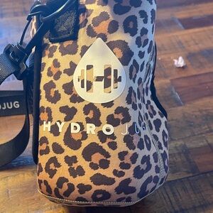 HydroJug Leopard Print Water Bottle Sleeve